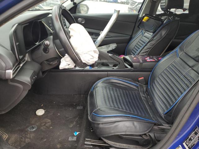  HYUNDAI ELANTRA 2023 Синий