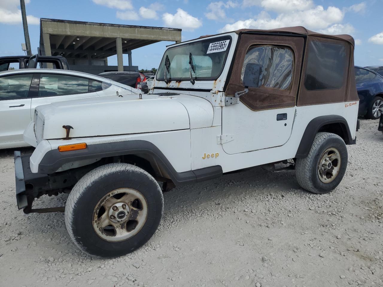 1995 Jeep Wrangler / Yj S იყიდება West Palm Beach-ში, FL - Minor Dent/Scratches