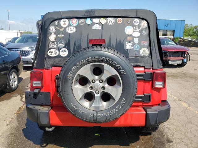  JEEP WRANGLER 2018 Czerwony