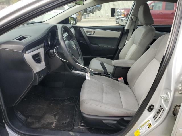  TOYOTA COROLLA 2016 Srebrny