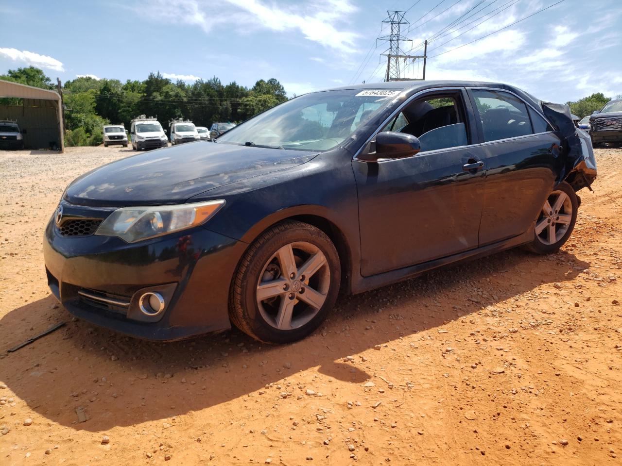 2012 Toyota Camry Base იყიდება China Grove-ში, NC - Rear End