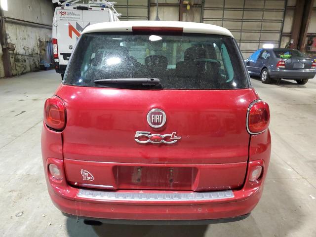  FIAT 500 2015 Красный