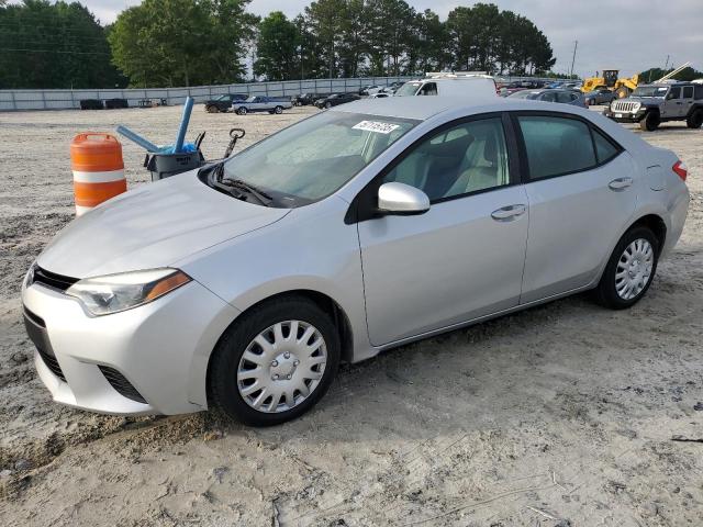 Sedans TOYOTA COROLLA 2014 Srebrny