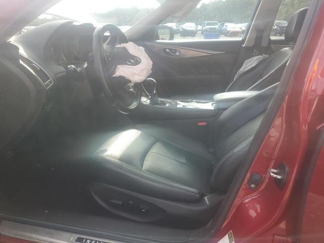  INFINITI Q50 2015 Red