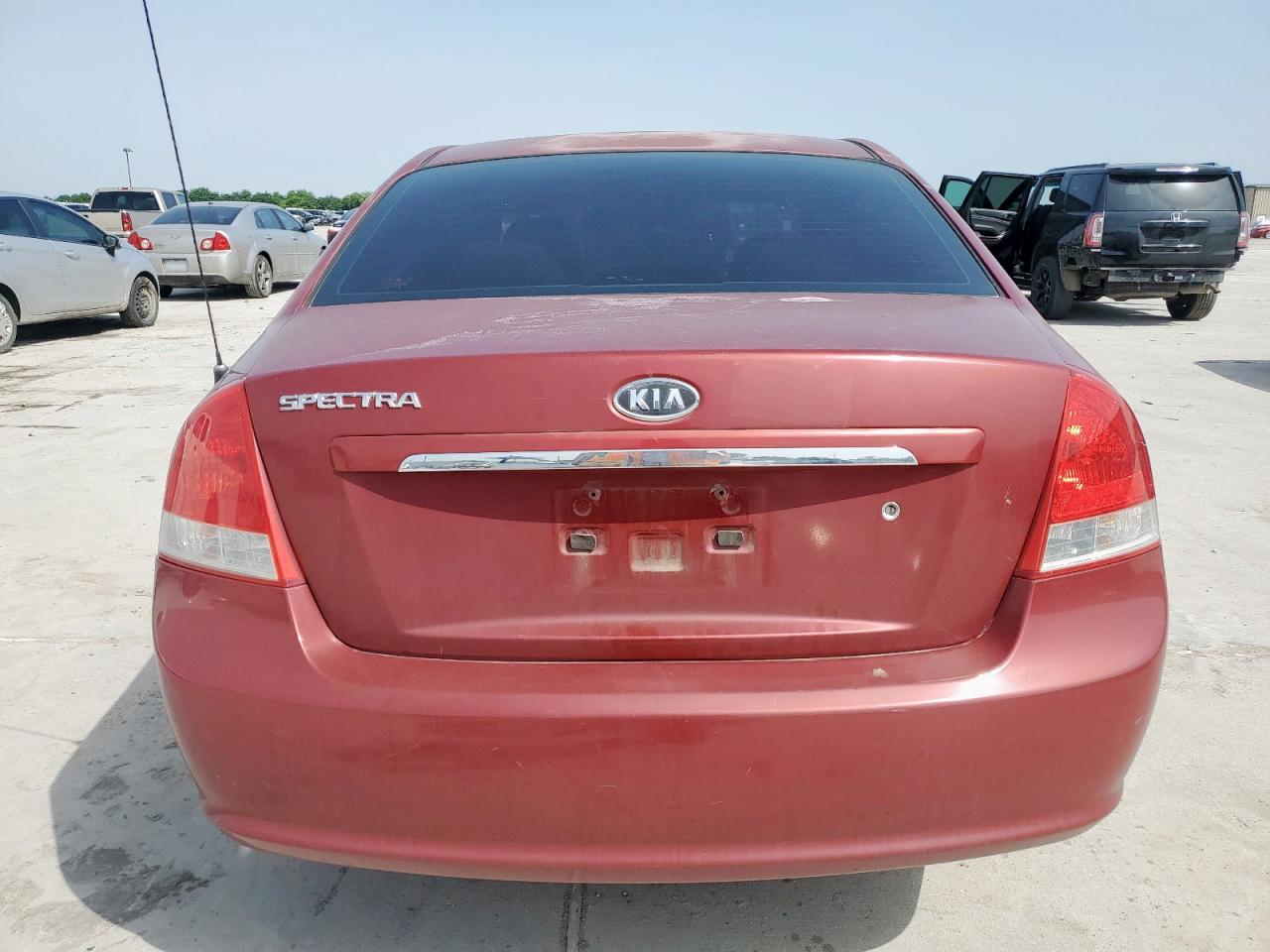 2007 Kia Spectra Ex VIN: KNAFE122475378574 Lot: 56921925