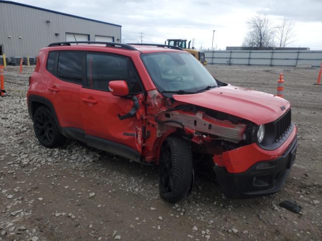  JEEP RENEGADE 2017 Czerwony