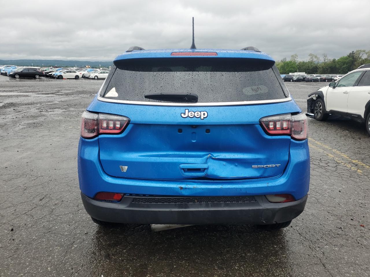 2021 Jeep Compass Sport VIN: 3C4NJCAB6MT518465 Lot: 56797435