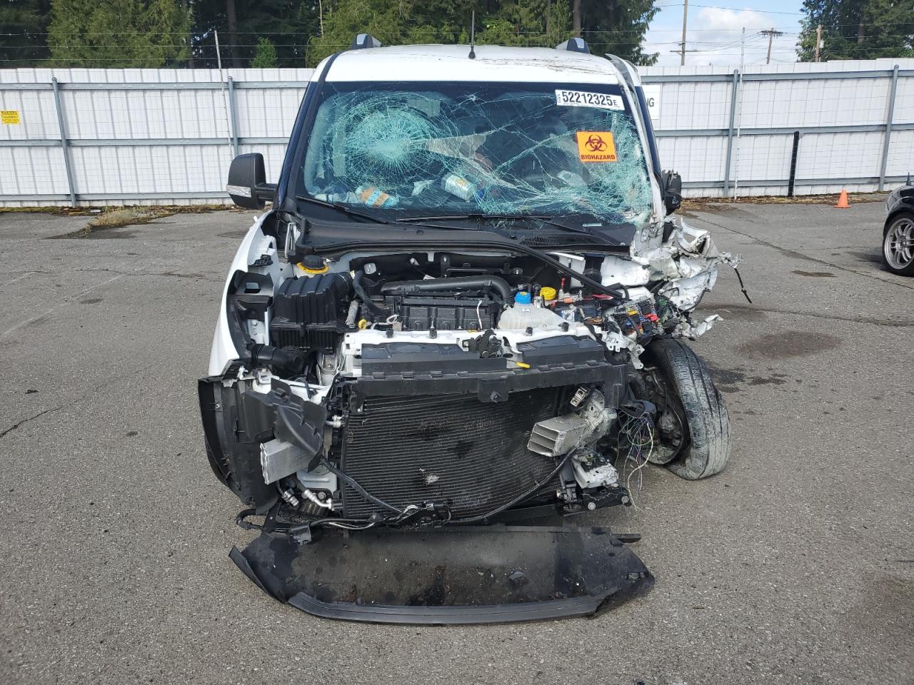 2018 Ram Promaster City VIN: ZFBERFAB9J6L83551 Lot: 52212325