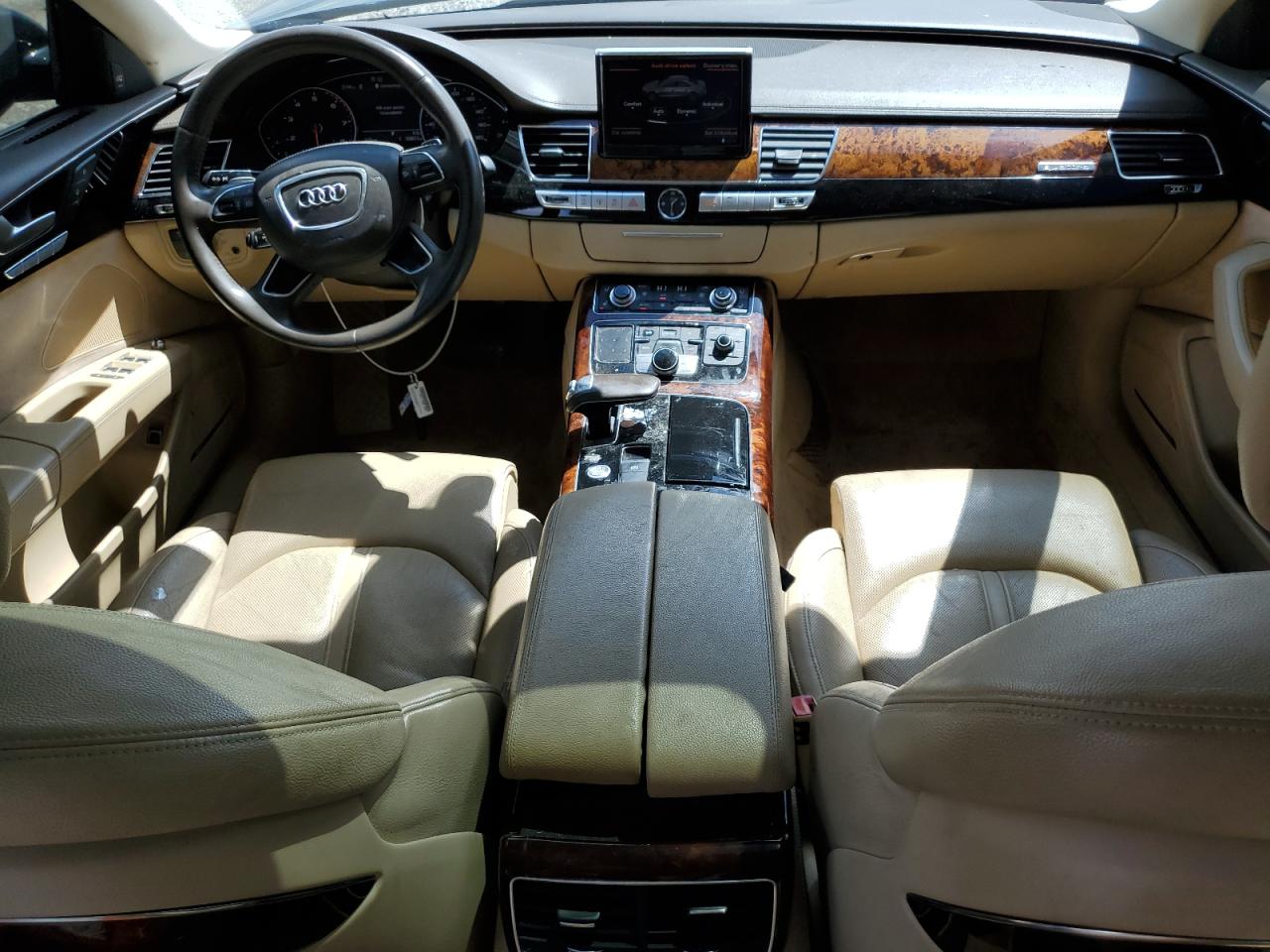 2014 Audi A8 L Quattro VIN: WAUR2AFD0EN004347 Lot: 56222025