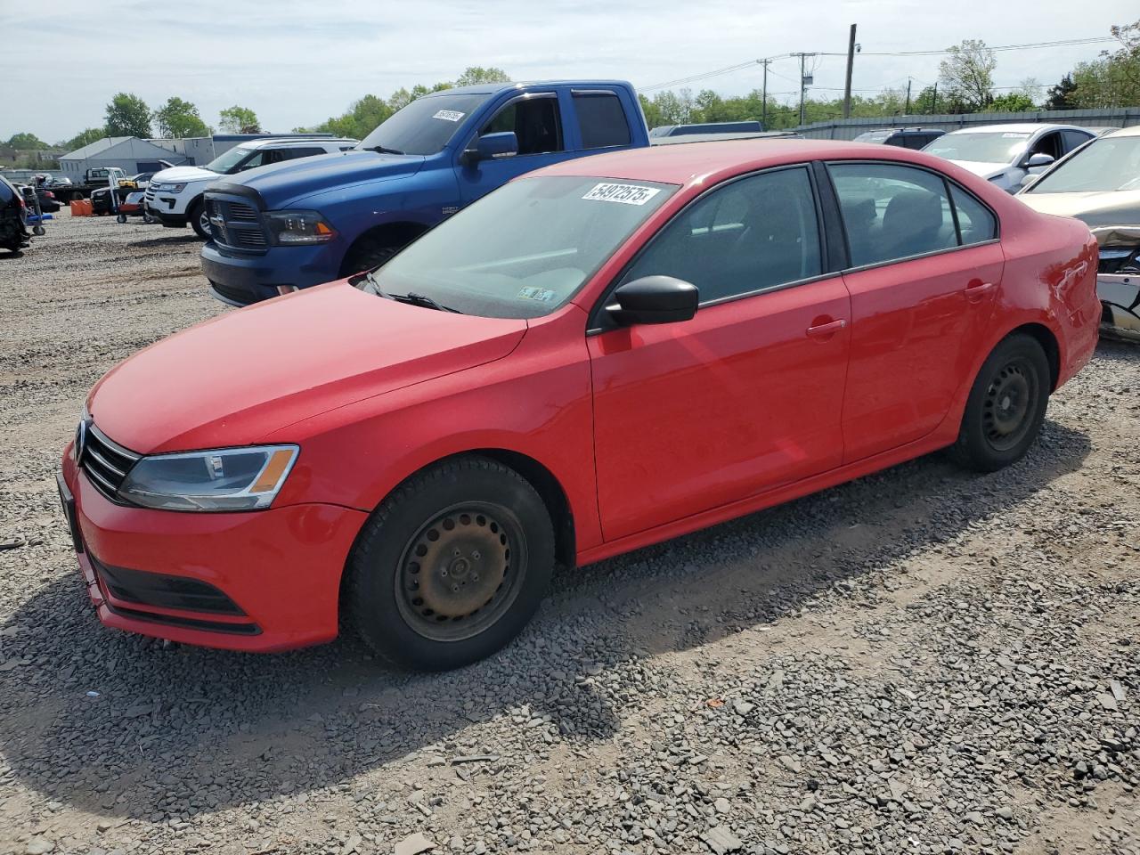 2015 Volkswagen Jetta Base იყიდება Hillsborough-ში, NJ - Mechanical