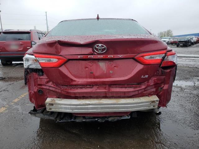  TOYOTA CAMRY 2019 Червоний