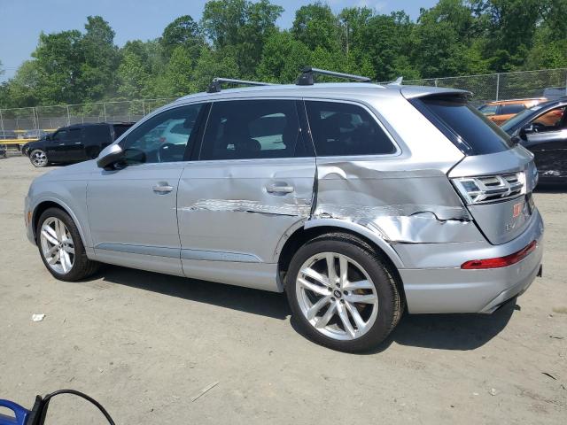  AUDI Q7 2018 Srebrny