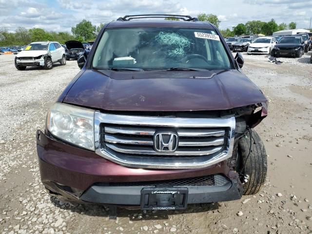  HONDA PILOT 2014 Бордовый