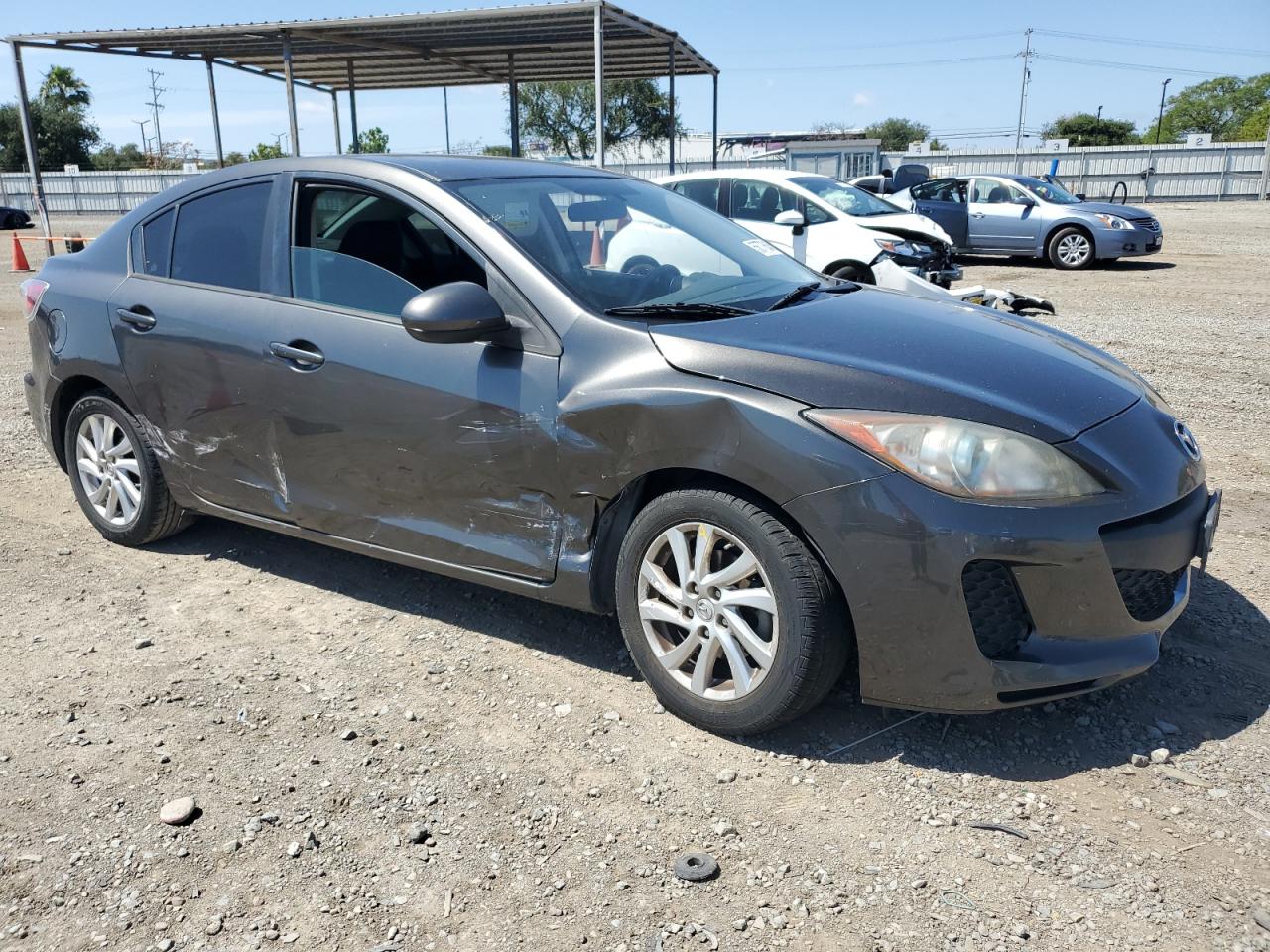 2012 Mazda 3 I VIN: JM1BL1V85C1644077 Lot: 56778845