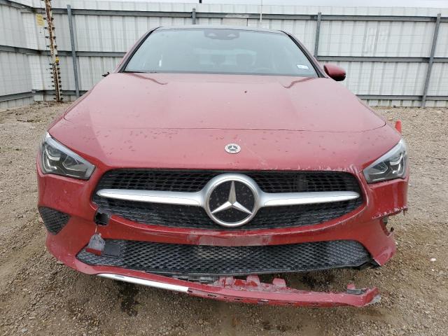  MERCEDES-BENZ CLA-CLASS 2021 Czerwony
