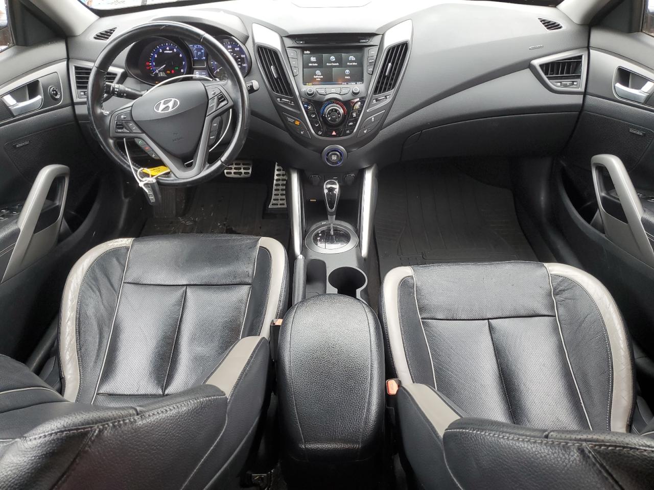 2015 Hyundai Veloster Turbo VIN: KMHTC6AE4FU232986 Lot: 55335565