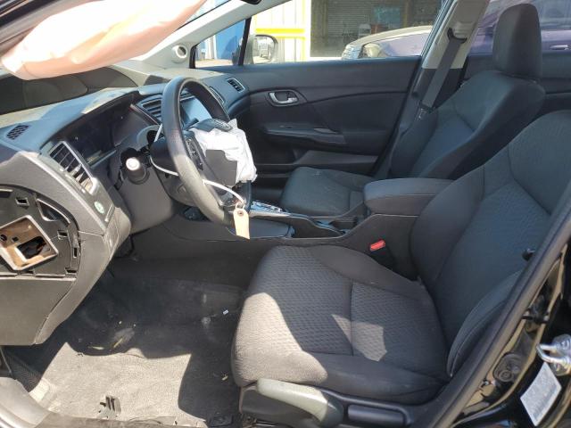 Седани HONDA CIVIC 2015 Чорний