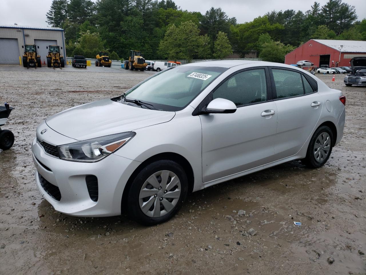 2020 Kia Rio Lx იყიდება Mendon-ში, MA - Rear End