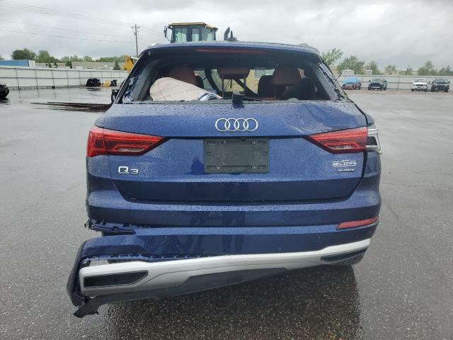  AUDI Q3 2022 Синий