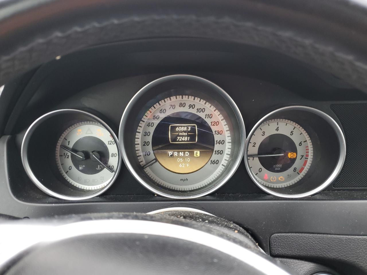 2012 Mercedes-Benz C 250 VIN: WDDGJ4HB7CF926198 Lot: 56890165