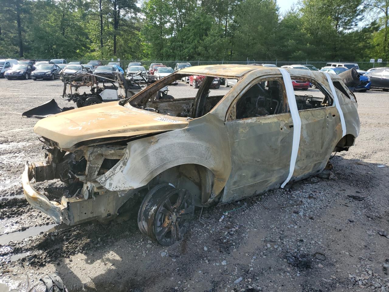 2012 Chevrolet Equinox Lt იყიდება Gaston-ში, SC - Burn