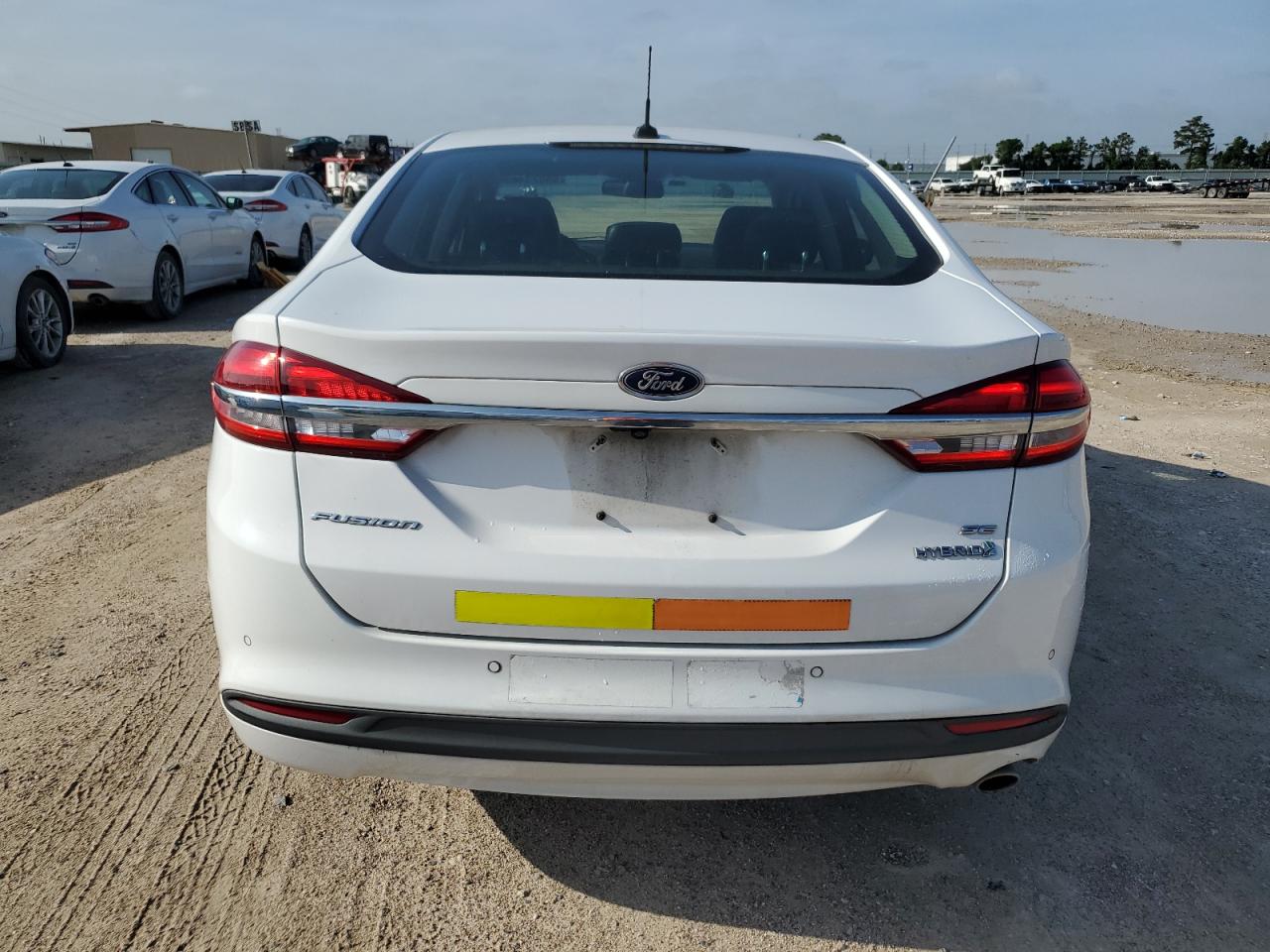 2018 Ford Fusion Se Hybrid VIN: 3FA6P0LU2JR129966 Lot: 54023485