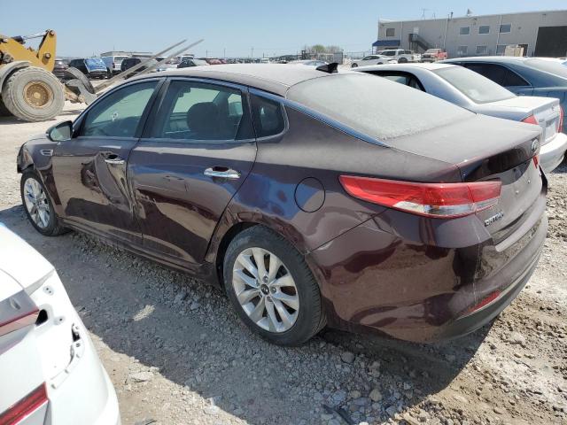  KIA OPTIMA 2017 Бордовий