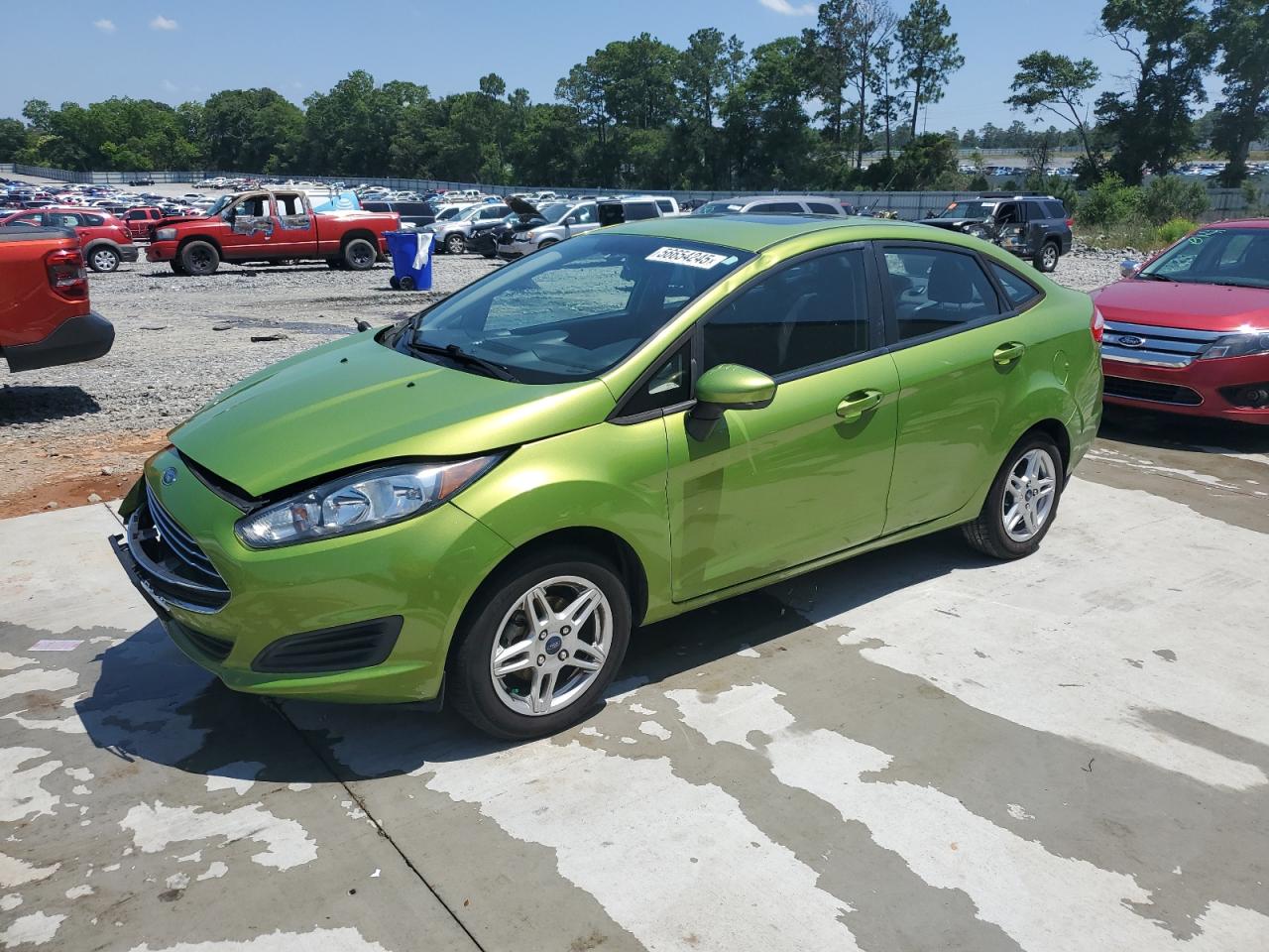 2018 Ford Fiesta Se en Venta en Byron, GA - Front End