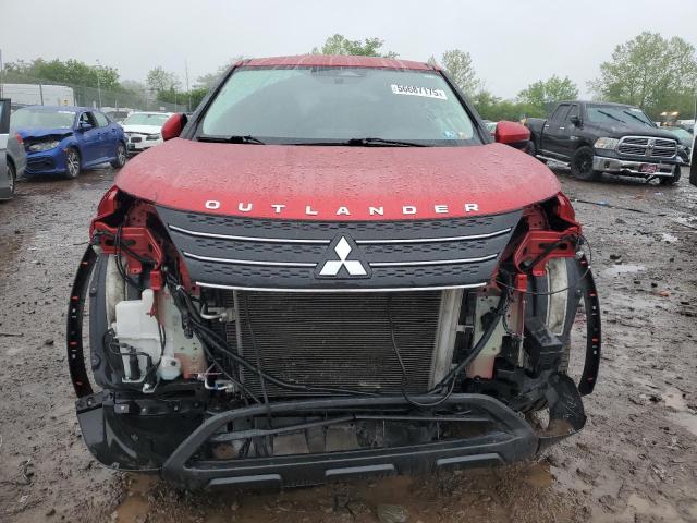  MITSUBISHI OUTLANDER 2022 Czerwony