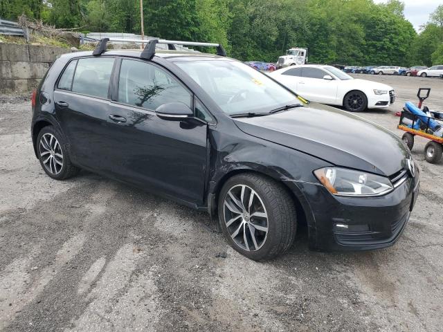  VOLKSWAGEN GOLF 2017 Czarny