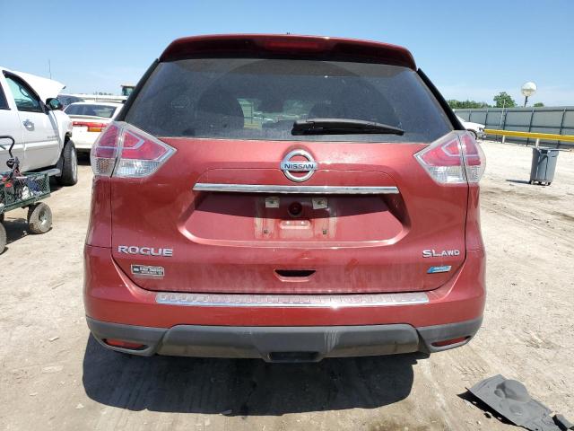  NISSAN ROGUE 2014 Червоний