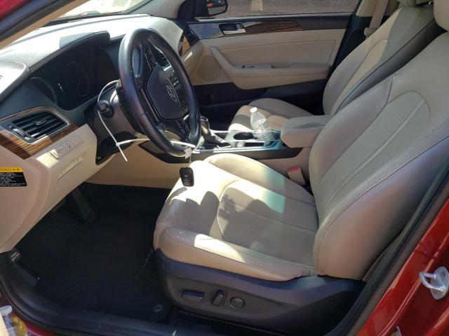  HYUNDAI SONATA 2016 Бургунди