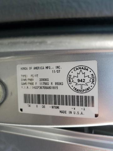2008 HONDA ACCORD EX  