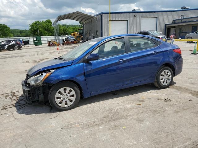 Sedans HYUNDAI ACCENT 2015 Blue
