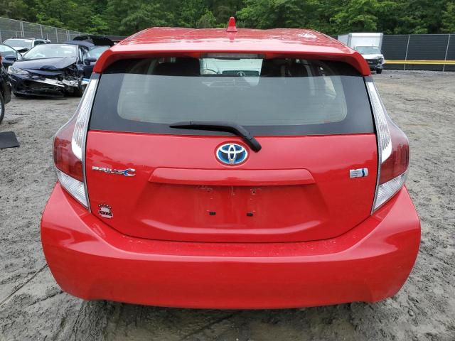  TOYOTA PRIUS 2015 Красный