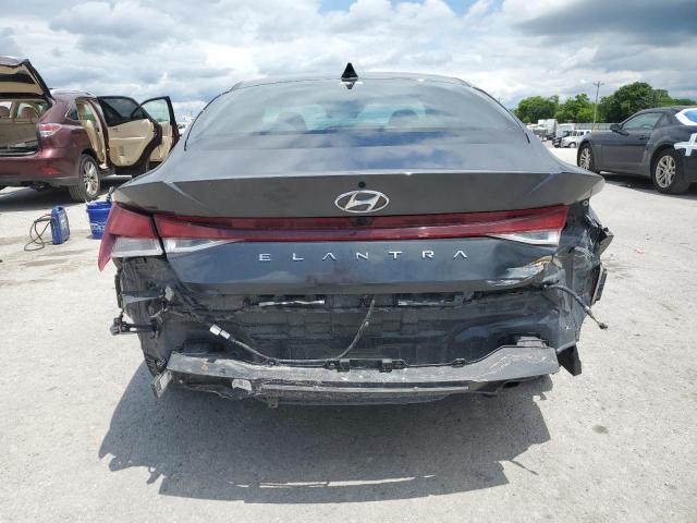  HYUNDAI ELANTRA 2021 Сірий