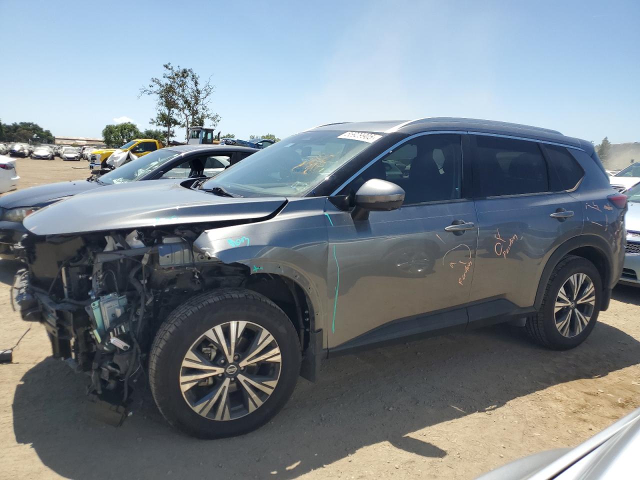 2021 Nissan Rogue Sv de vânzare în San Martin, CA - Front End