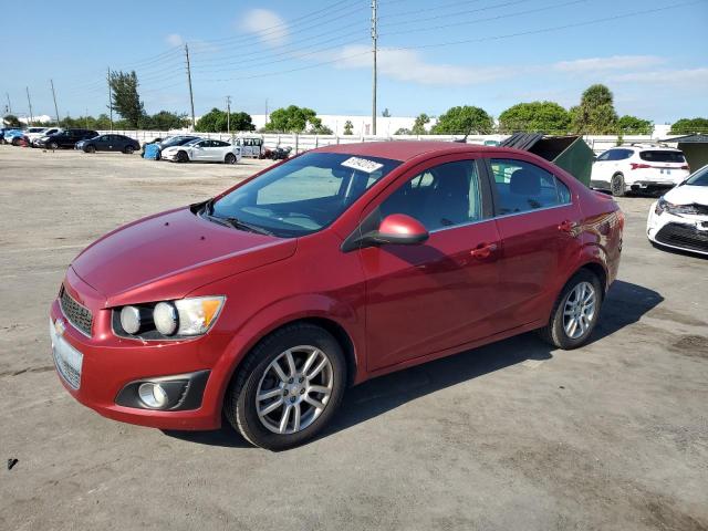 Sedans CHEVROLET SONIC 2013 Burgundy