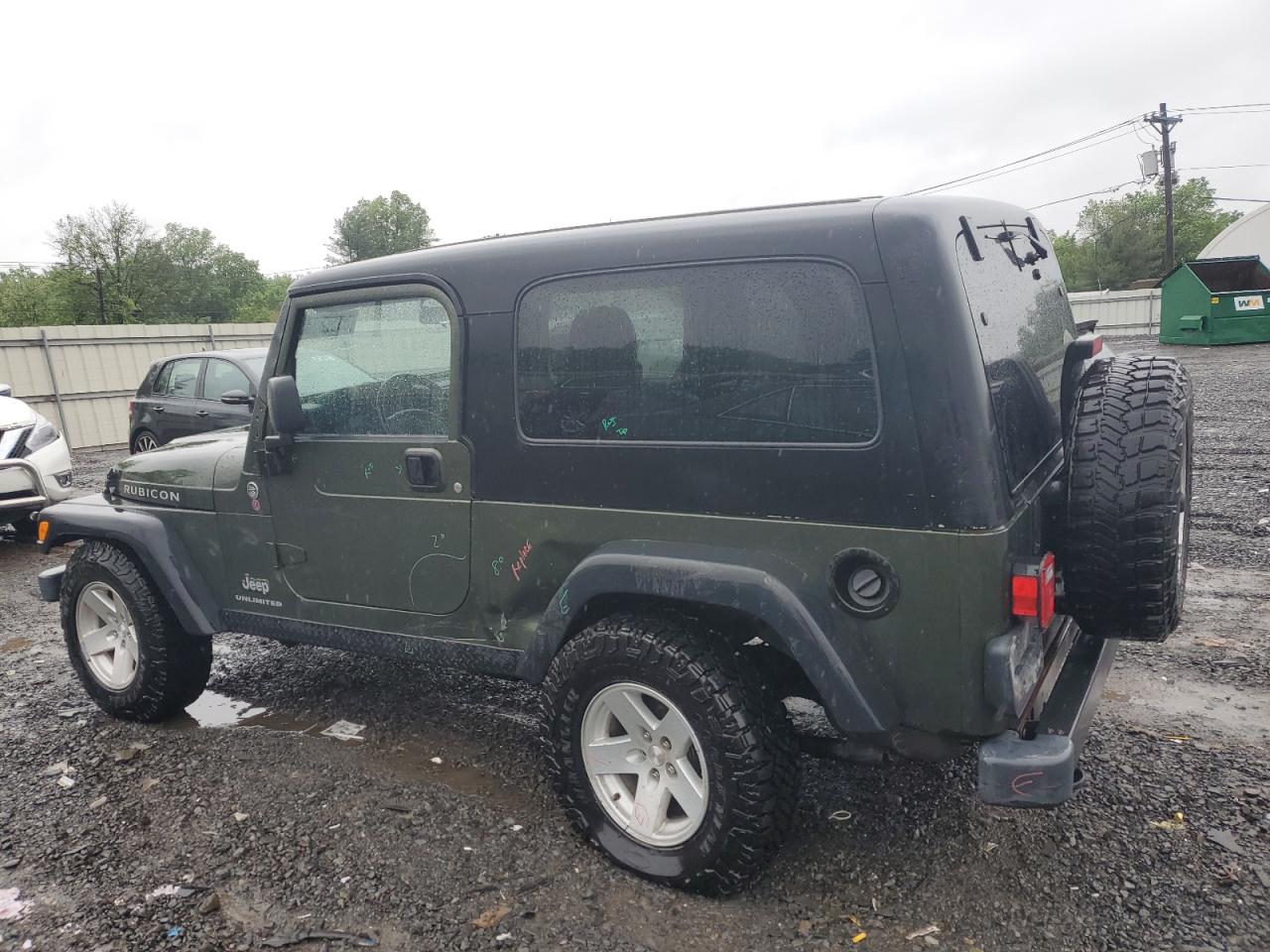 2006 Jeep Wrangler / Tj Unlimited Rubicon VIN: 1J4FA64S86P763965 Lot: 55393015