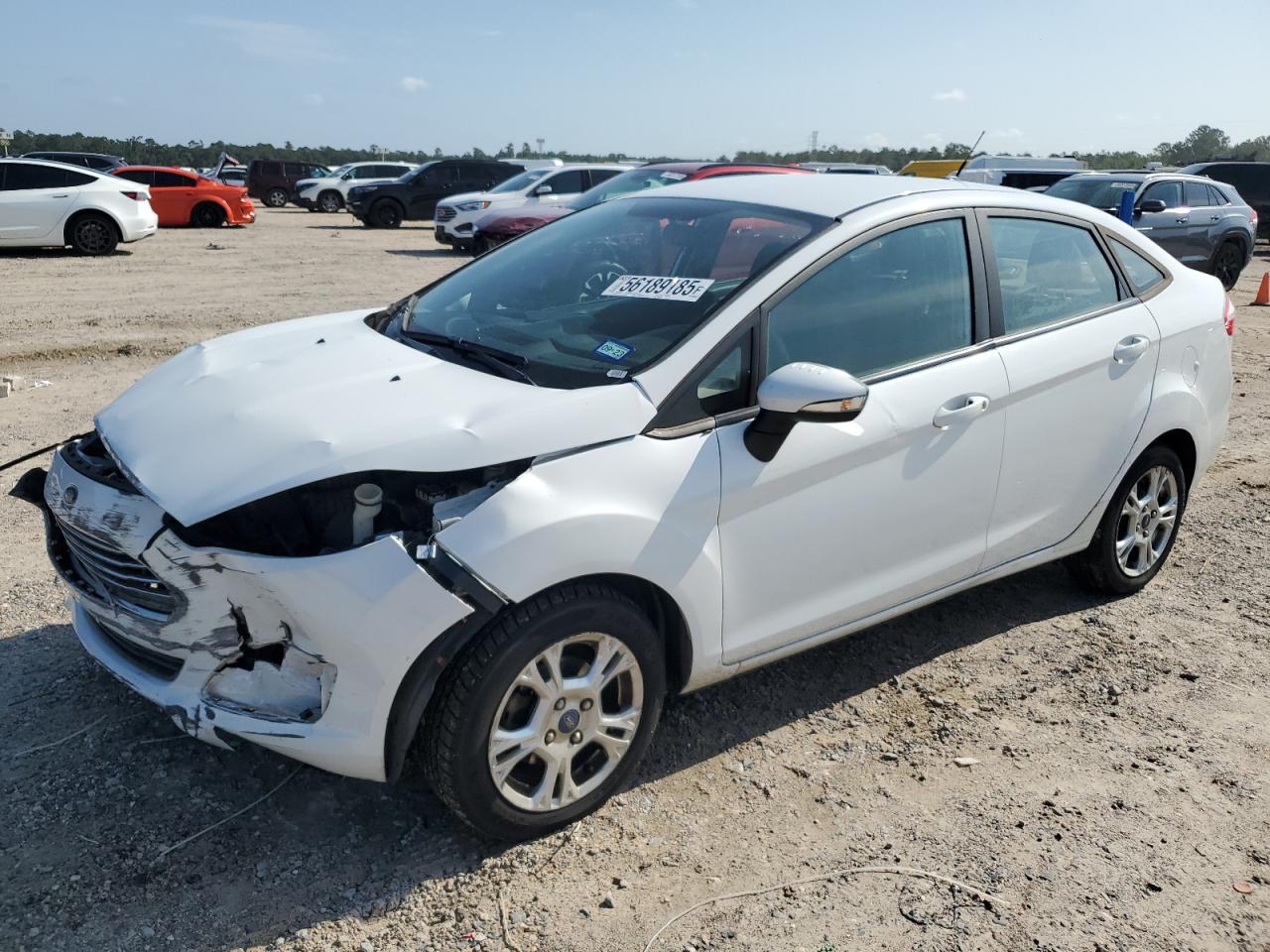 2015 Ford Fiesta Se იყიდება Houston-ში, TX - Front End