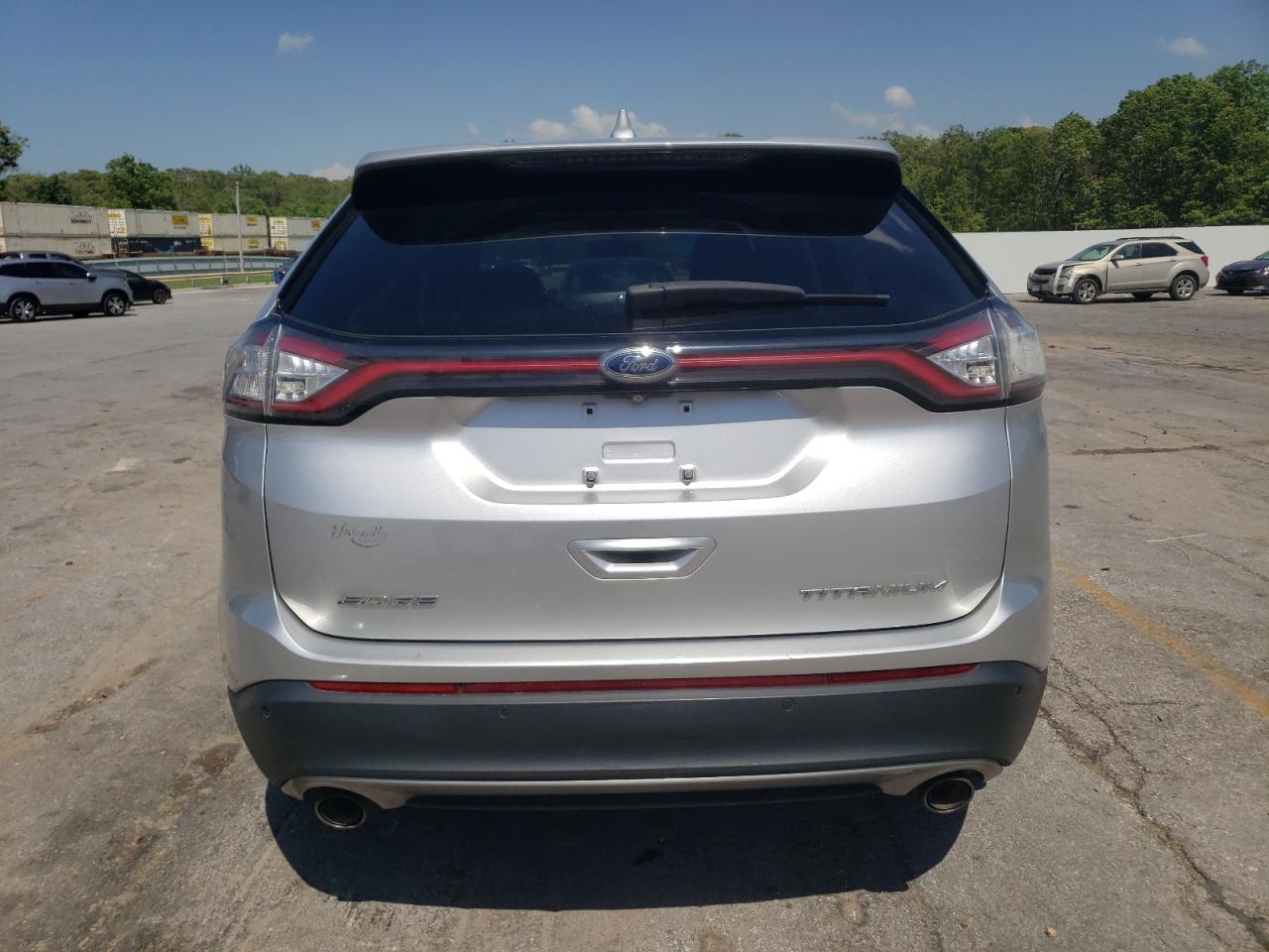 2015 Ford Edge Titanium VIN: 2FMTK3K87FBB52209 Lot: 56863815