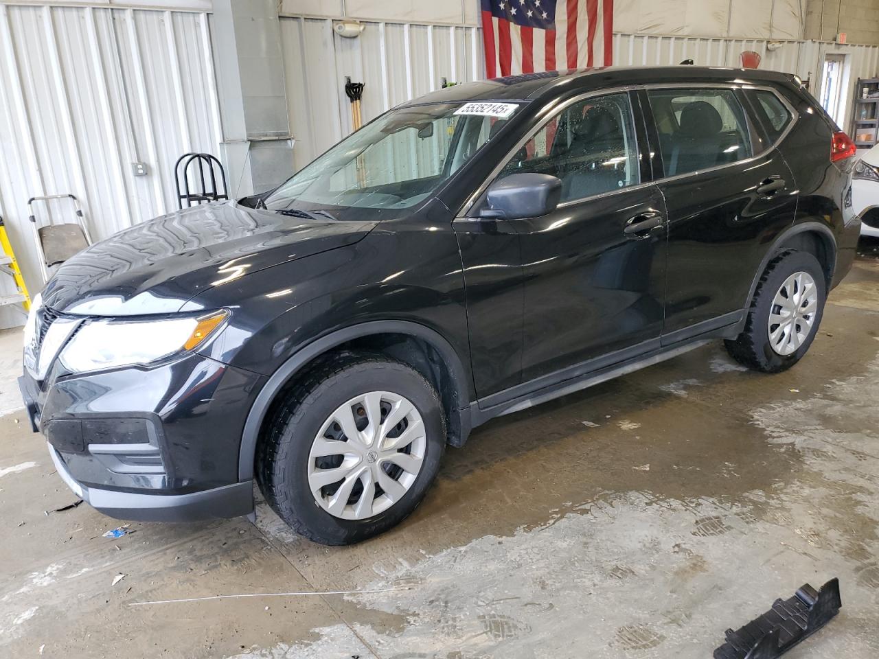 2019 Nissan Rogue S за продажба в Mcfarland, WI - Hail