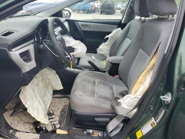  TOYOTA COROLLA 2016 Green