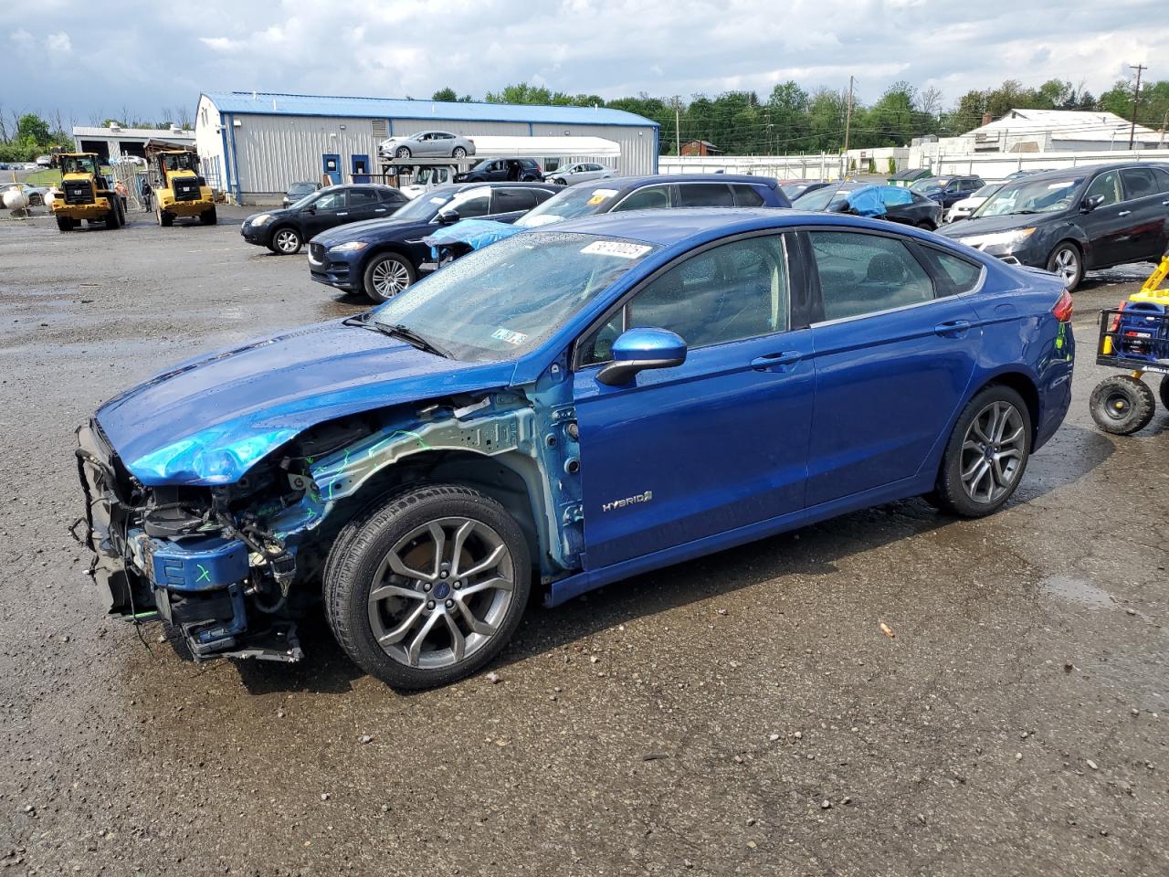 2017 Ford Fusion Se Hybrid for Sale in Pennsburg, PA - Front End