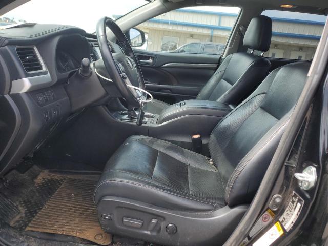  TOYOTA HIGHLANDER 2018 Черный