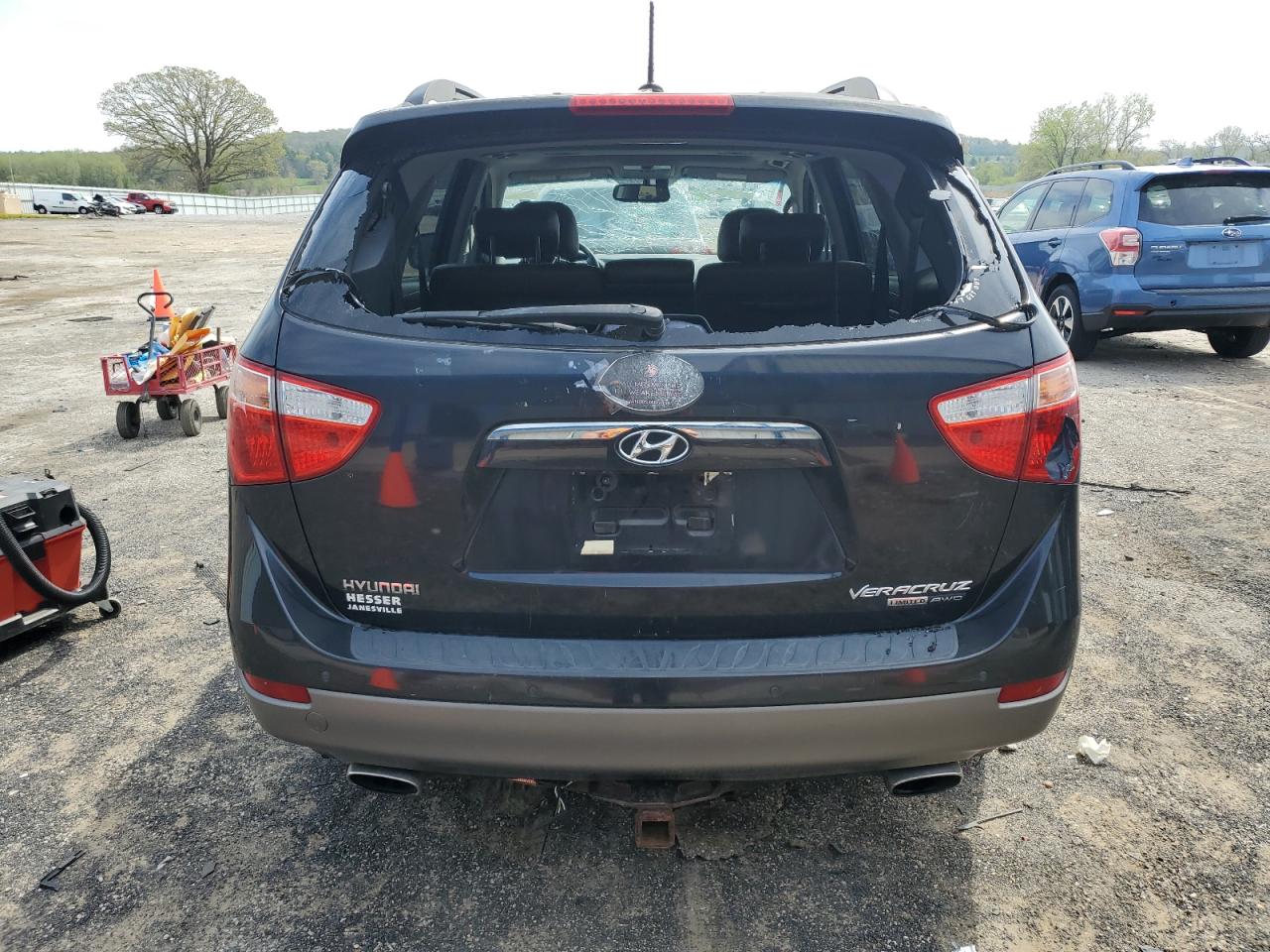 2008 Hyundai Veracruz Gls VIN: KM8NU73C68U076797 Lot: 55850895