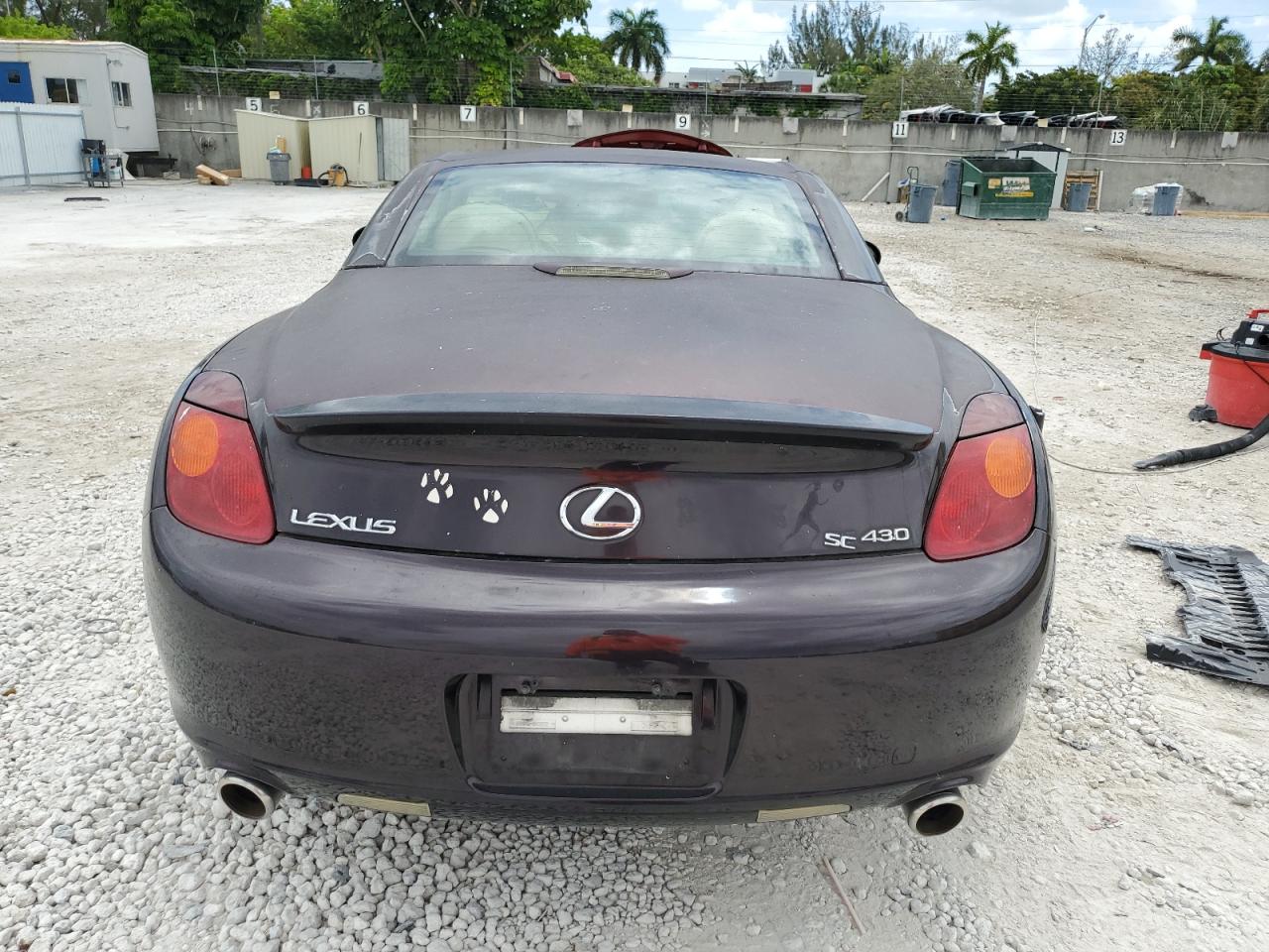 2002 Lexus Sc 430 VIN: JTHFN48Y720002987 Lot: 55450785