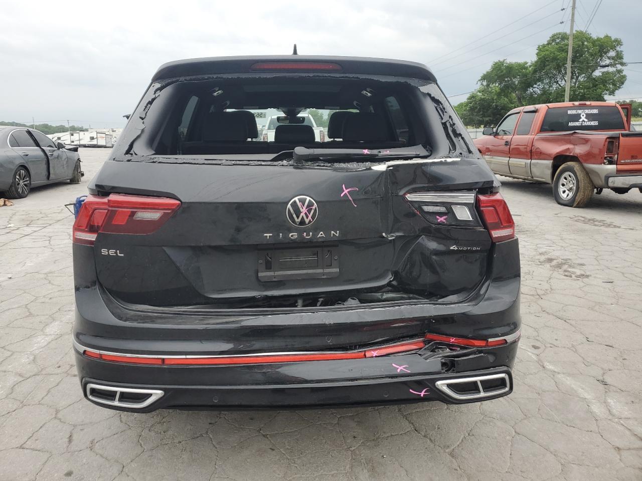 2024 Volkswagen Tiguan Sel R-Line Black VIN: 3VV4B7AX5RM104673 Lot: 56304905