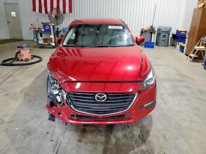  MAZDA 3 2018 Czerwony