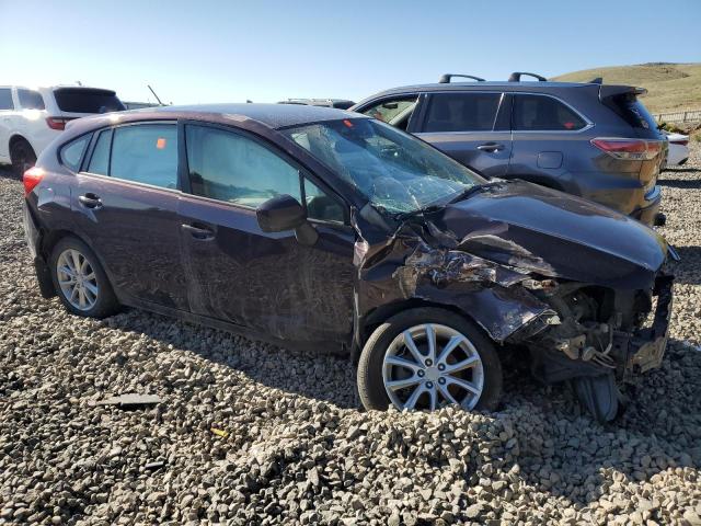  SUBARU IMPREZA 2012 Бордовый